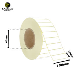 100mm x 25mm Thermal Label