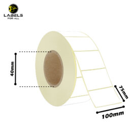 100mm x 75mm Thermal Label (Sticker)