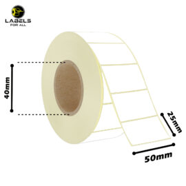 50mm x 25mm Thermal Label