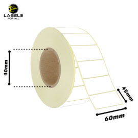 60mm x 45mm Thermal Label (Sticker)