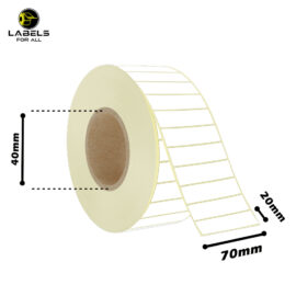 70mm x 20mm Thermal Label