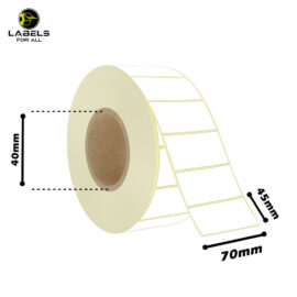 70mm x 45mm Thermal Label (Sticker)