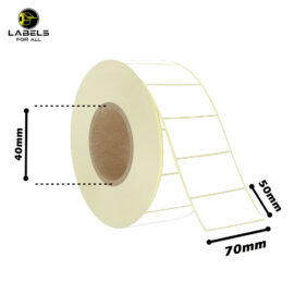 70mm x 50mm Thermal Label (Sticker)