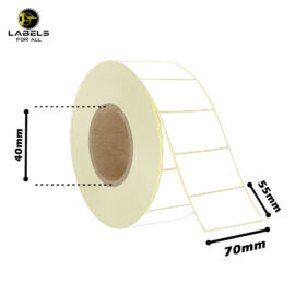 70mm x 55mm Thermal Label